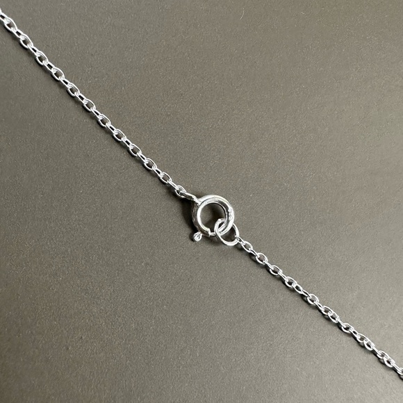 Sterling Silver Star Y Necklace Waterproof - Picture 4 of 7